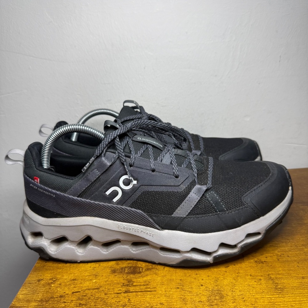On Cloud Cloudhorizon Trail Running Shoes Mens Size 9 Black 3ME10030702